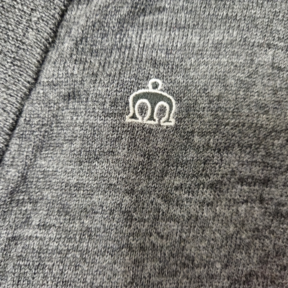The Merc Grey Cardigan Mens Small Oi Punk View 2